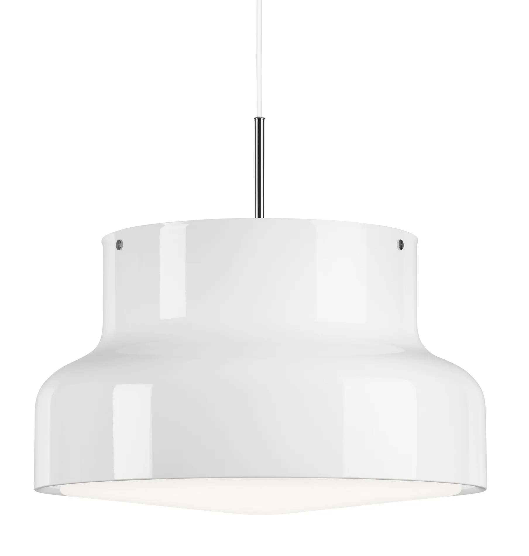 Lampada Bumling grande 600 mm, Bianco-griglia circolare Ateljé Lyktan