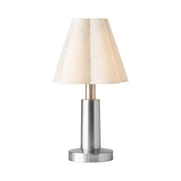 Admiral lampada da tavolo portatile - Chrome-linen, 27 cm - Audo Copenhagen