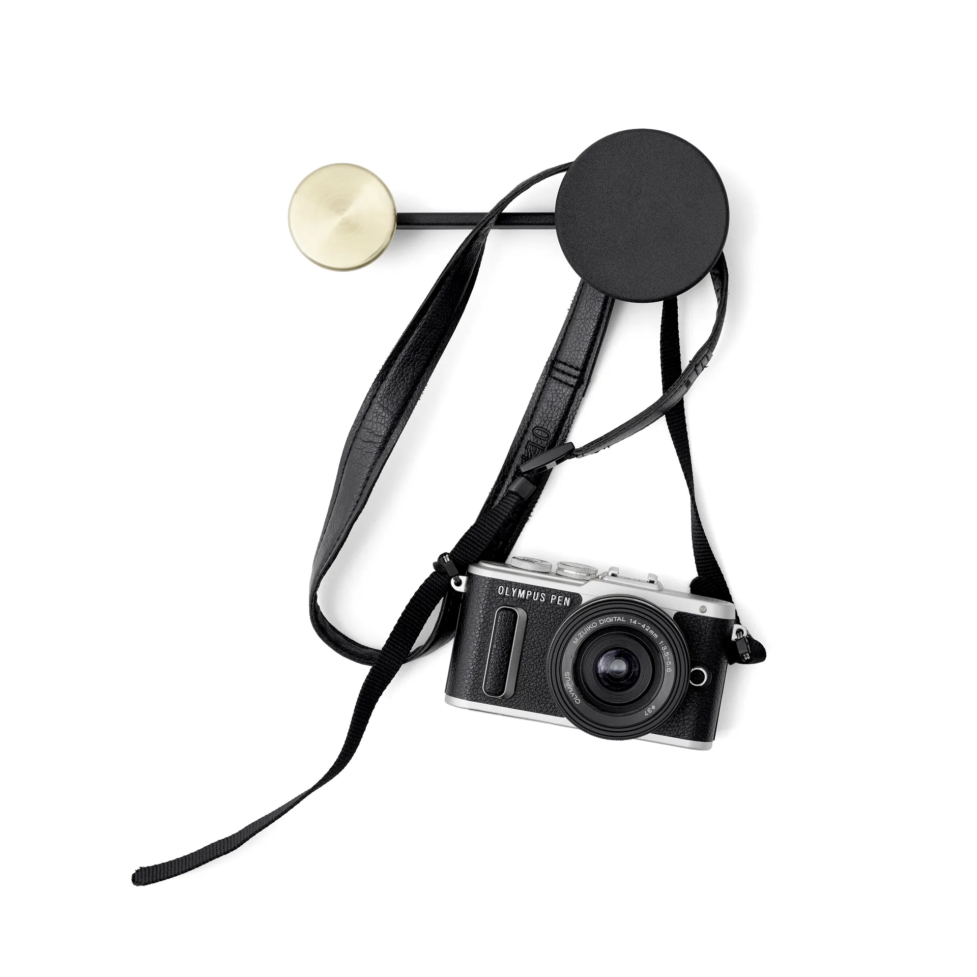 Appendiabiti Afteroom piccolo, ottone nero Audo Copenhagen