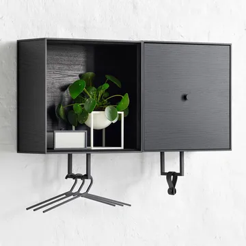 Appendiabiti Hangar confezione da 3 - nero - Audo Copenhagen