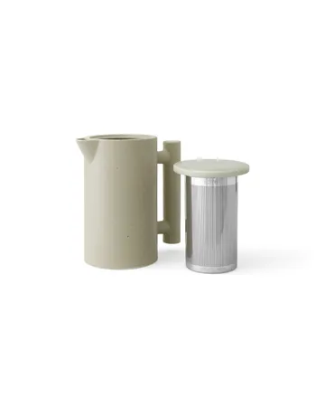 Caffettiera Yana da 1 litro - Grigio smaltato - Audo Copenhagen