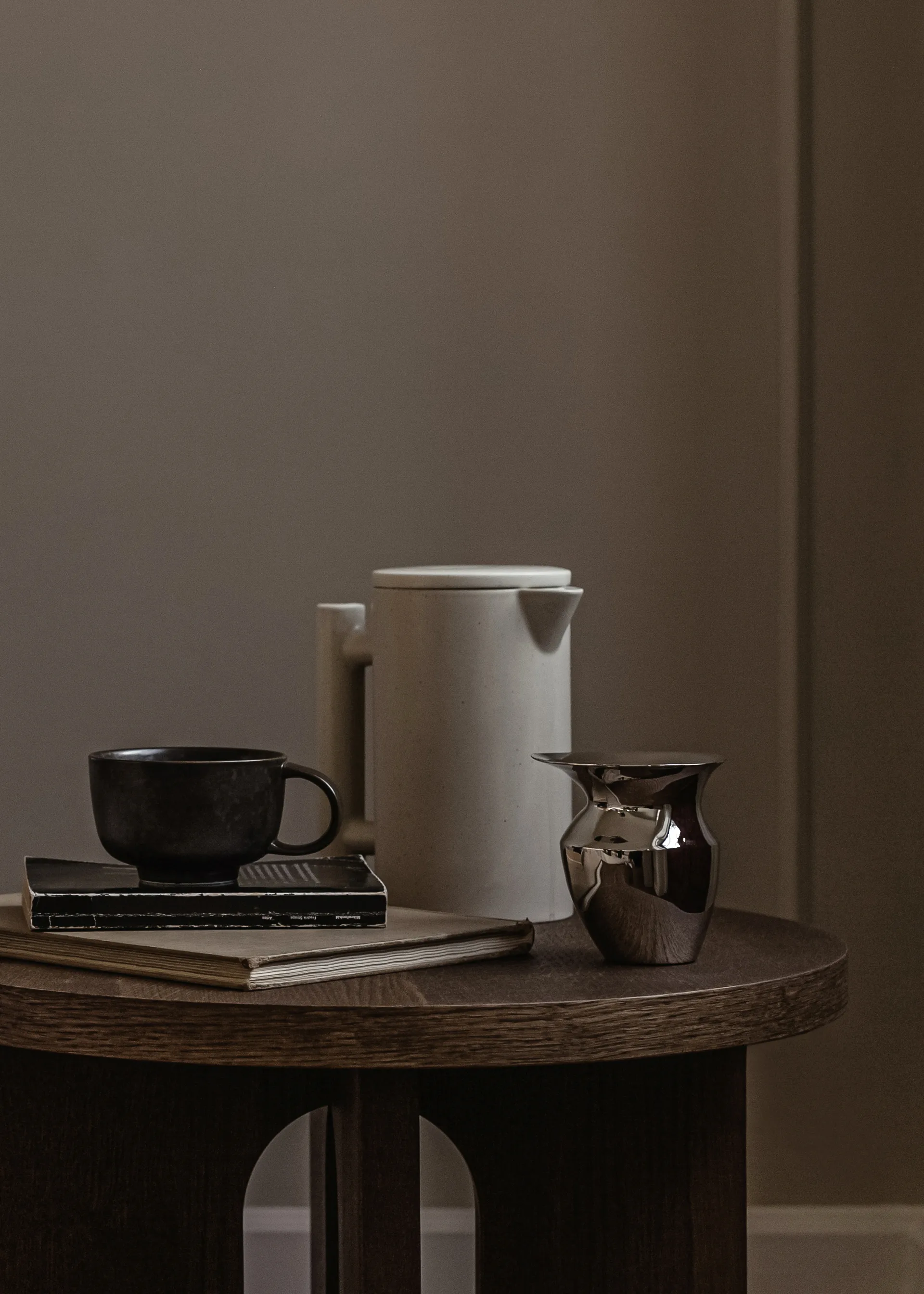 Caffettiera Yana da 1 litro, Grigio smaltato Audo Copenhagen