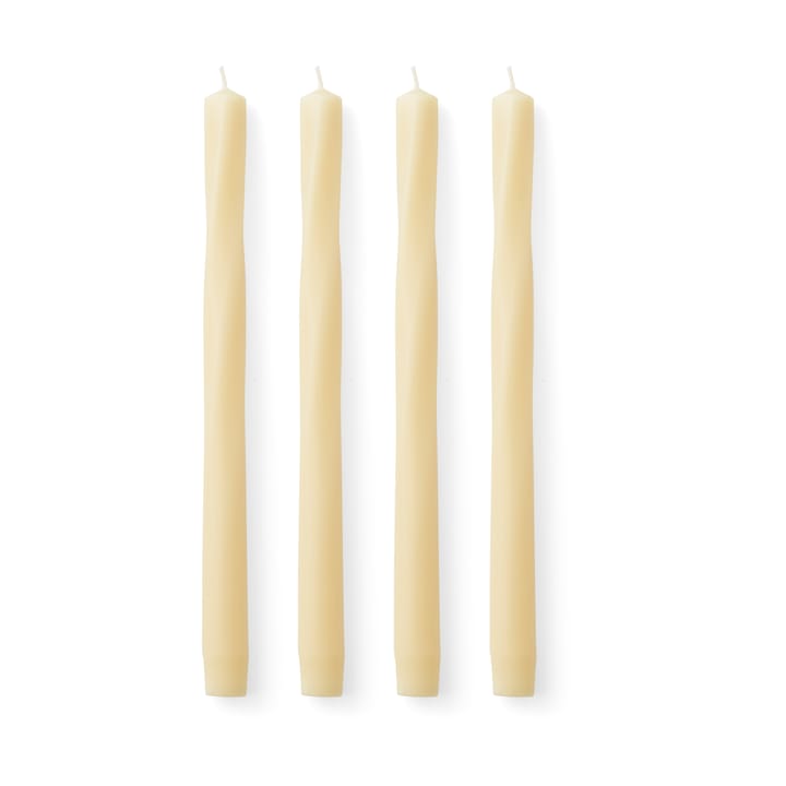 Candela Twist 30 cm, confezione da 4 - Avorio - Audo Copenhagen