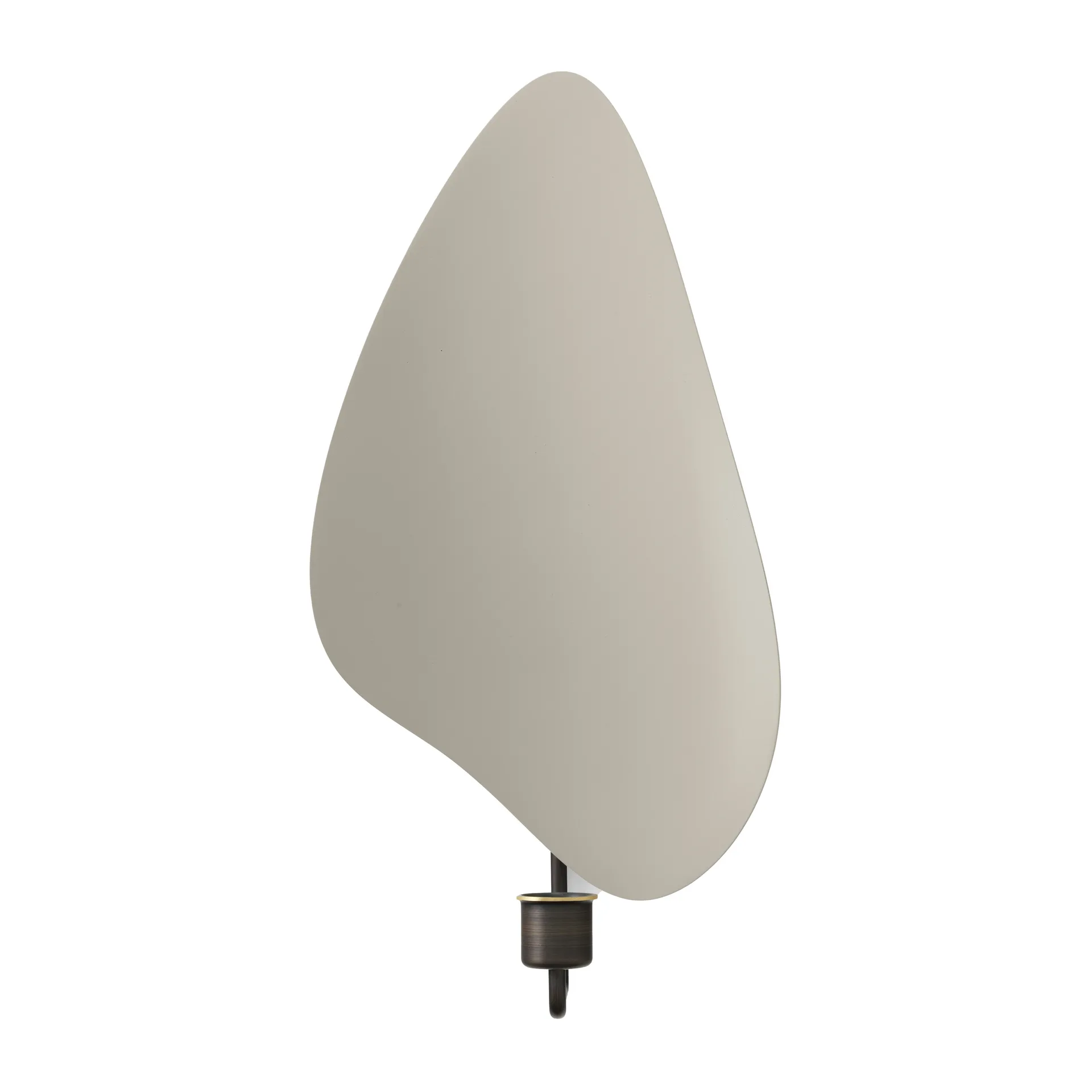 Candeliere da parete Flambeau 34 cm, Bronzed brass-grey Audo Copenhagen