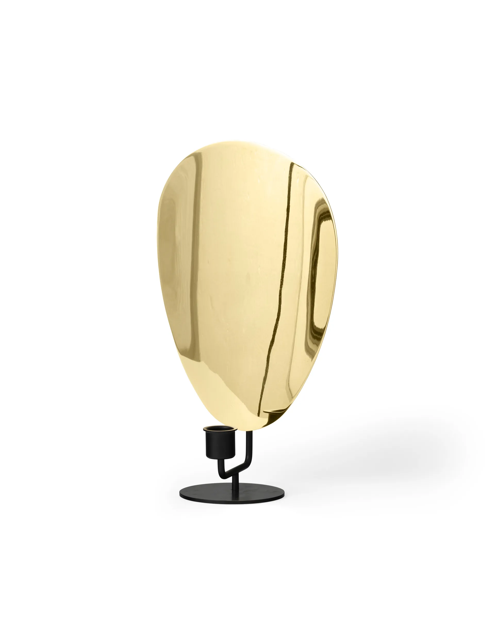 Candeliere Flambeau da 30 cm, Black-polished brass Audo Copenhagen