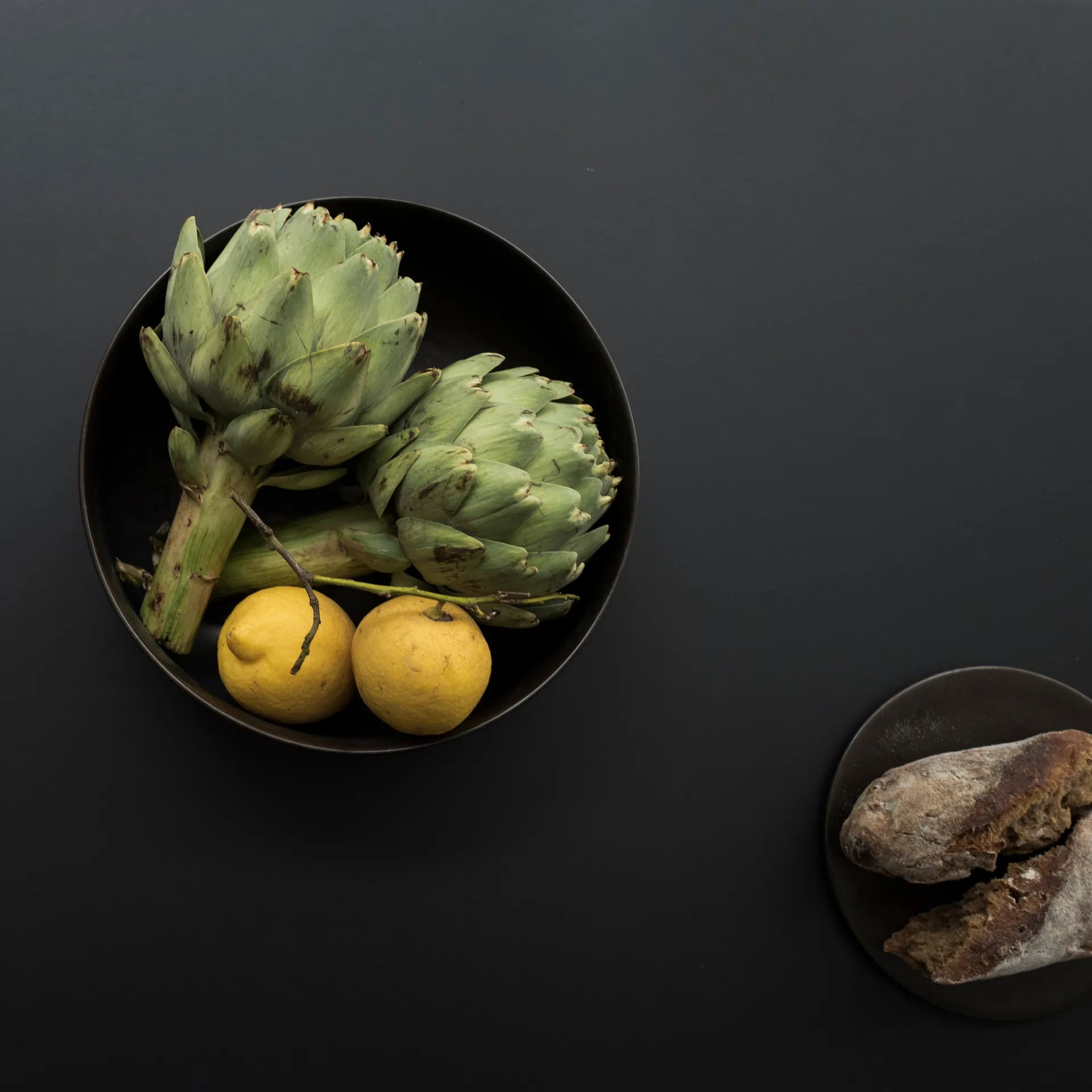 Ciotola Norm Ø 25 cm, Dark glazed Audo Copenhagen