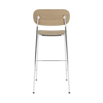 Co Bar Chair sedia da bar - Rovere-acciaio cromato, 75 cm - Audo Copenhagen