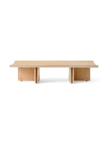 Conrad Lounge Table in rovere - Rovere naturale, 149x74 cm - Audo Copenhagen