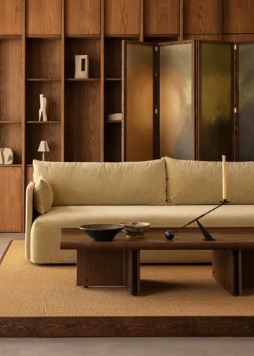 Conrad Lounge Table in rovere - Rovere tinto scuro, 149x74 cm - Audo Copenhagen