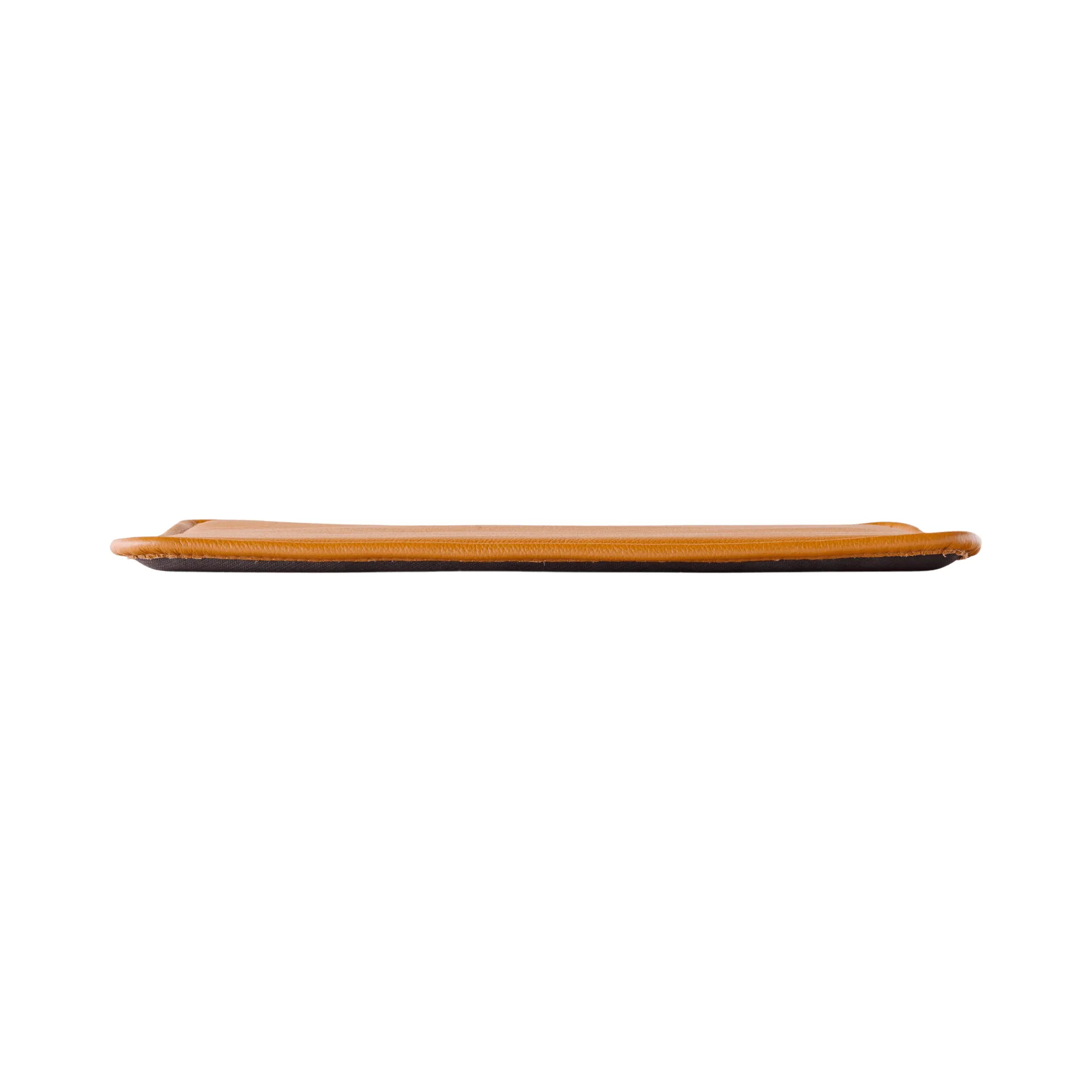 Cuscino per sedia Mauro, Pelle Madras Cognac Audo Copenhagen