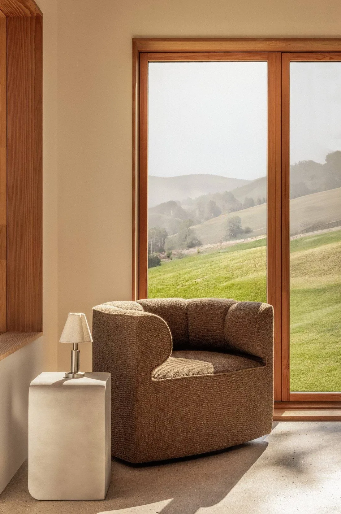 Eave Seamline poltrona lounge, Logan Nutmeg Audo Copenhagen