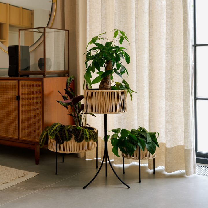 Fioriera Umanoff in acciaio rattan, 27 cm
​ Audo Copenhagen