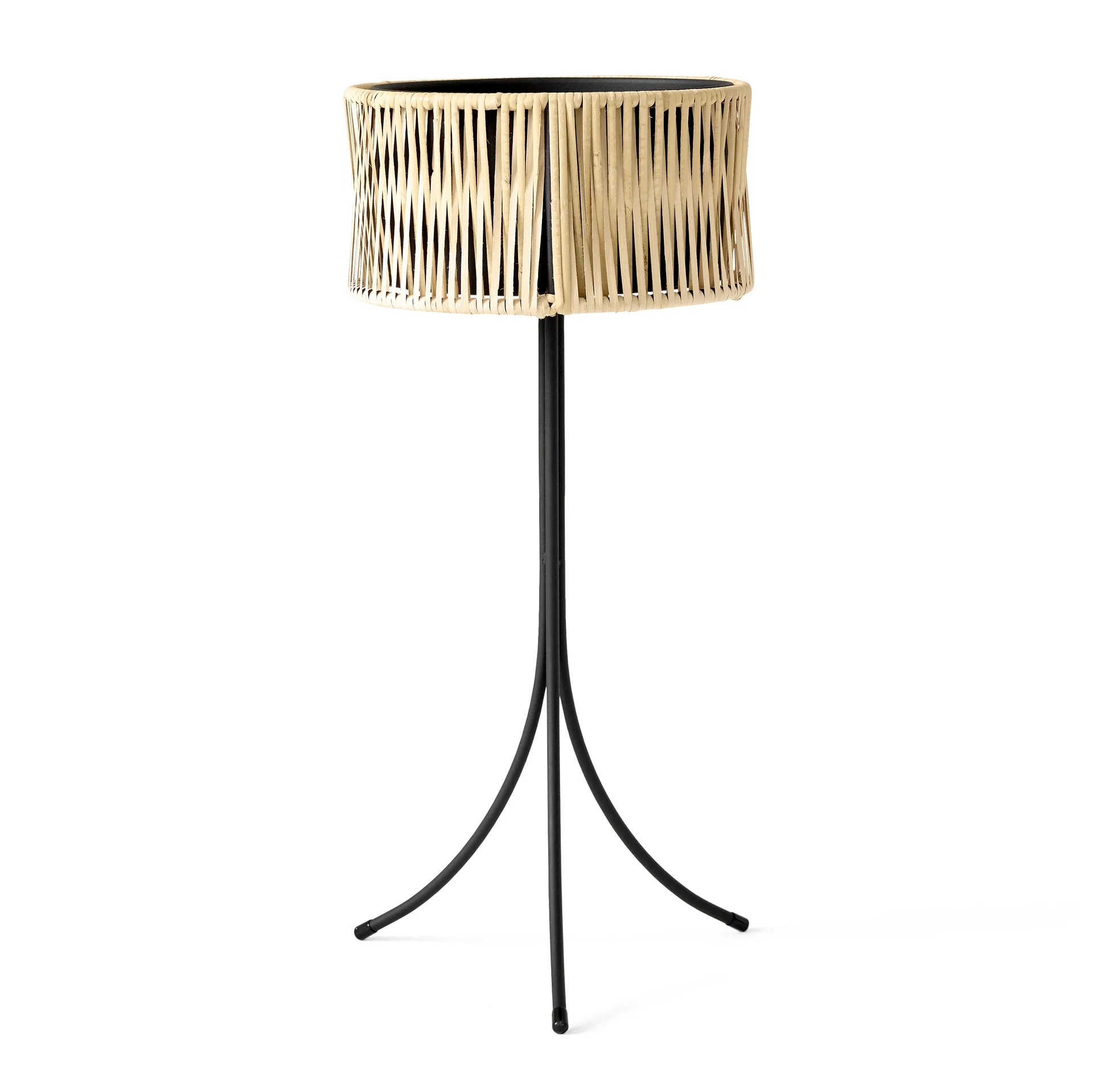 Fioriera Umanoff in acciaio rattan, 69 cm Audo Copenhagen