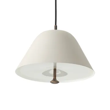 Lampada a sospensione Levitate Ø 28 cm - grigio-ottone bronzato - Audo Copenhagen
