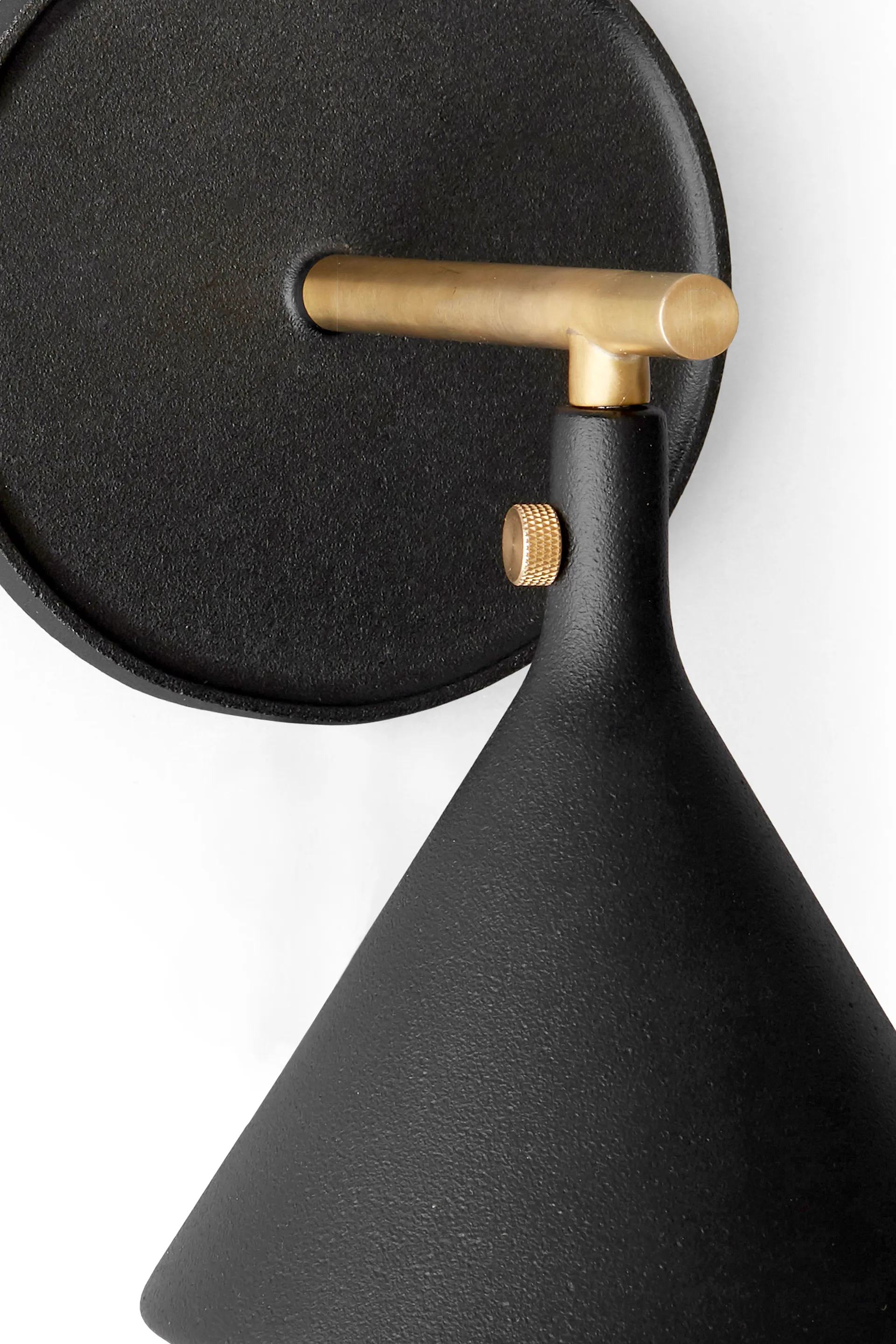 Lampada da parete Cast Sconce fast installation, Black Audo Copenhagen