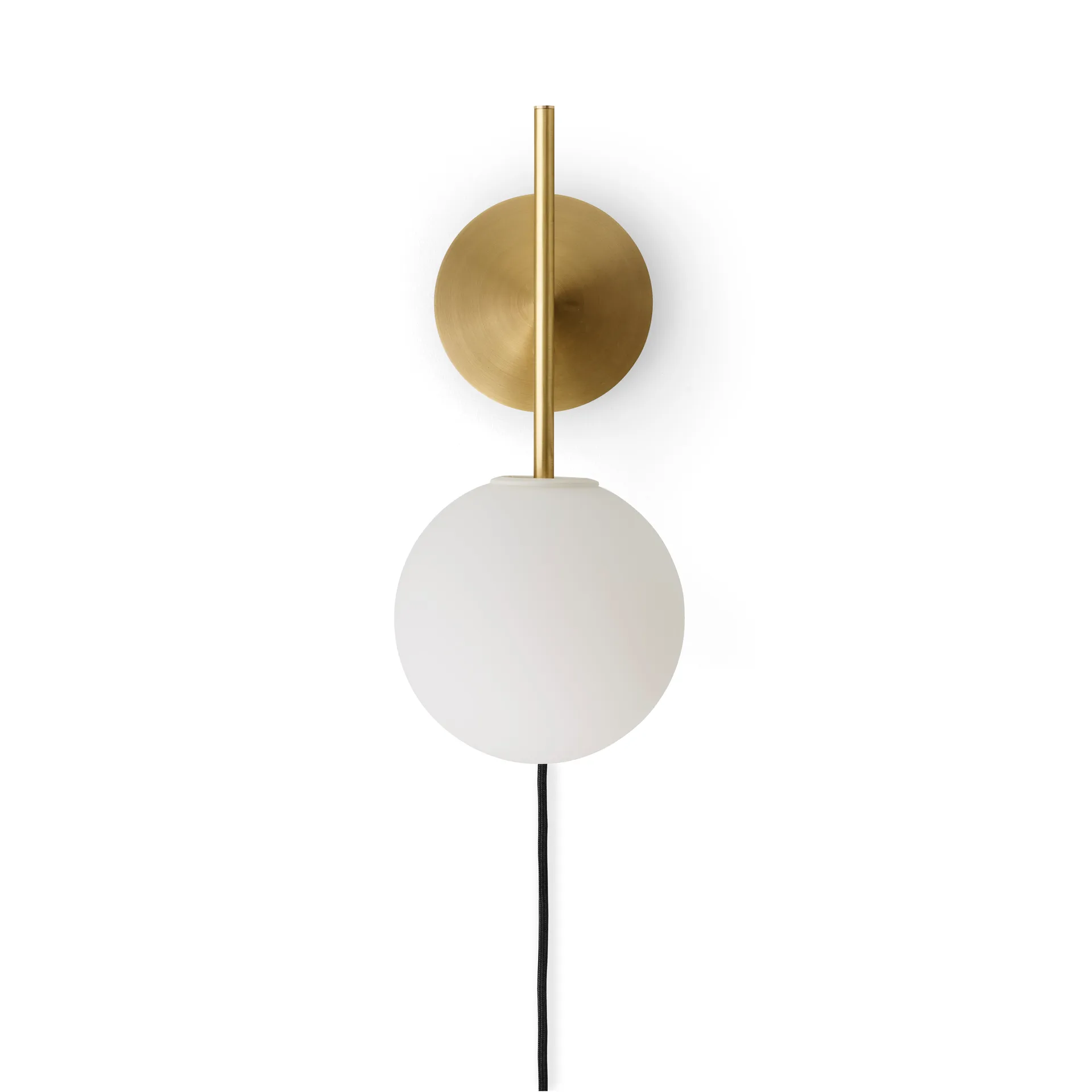 Lampada da parete TR Bulb Suspended, Brushed brass Audo Copenhagen