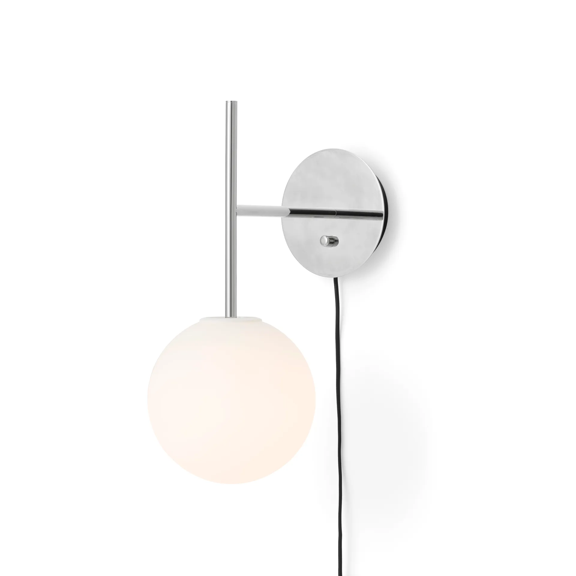 Lampada da parete TR Bulb Suspended, Polished steel Audo Copenhagen
