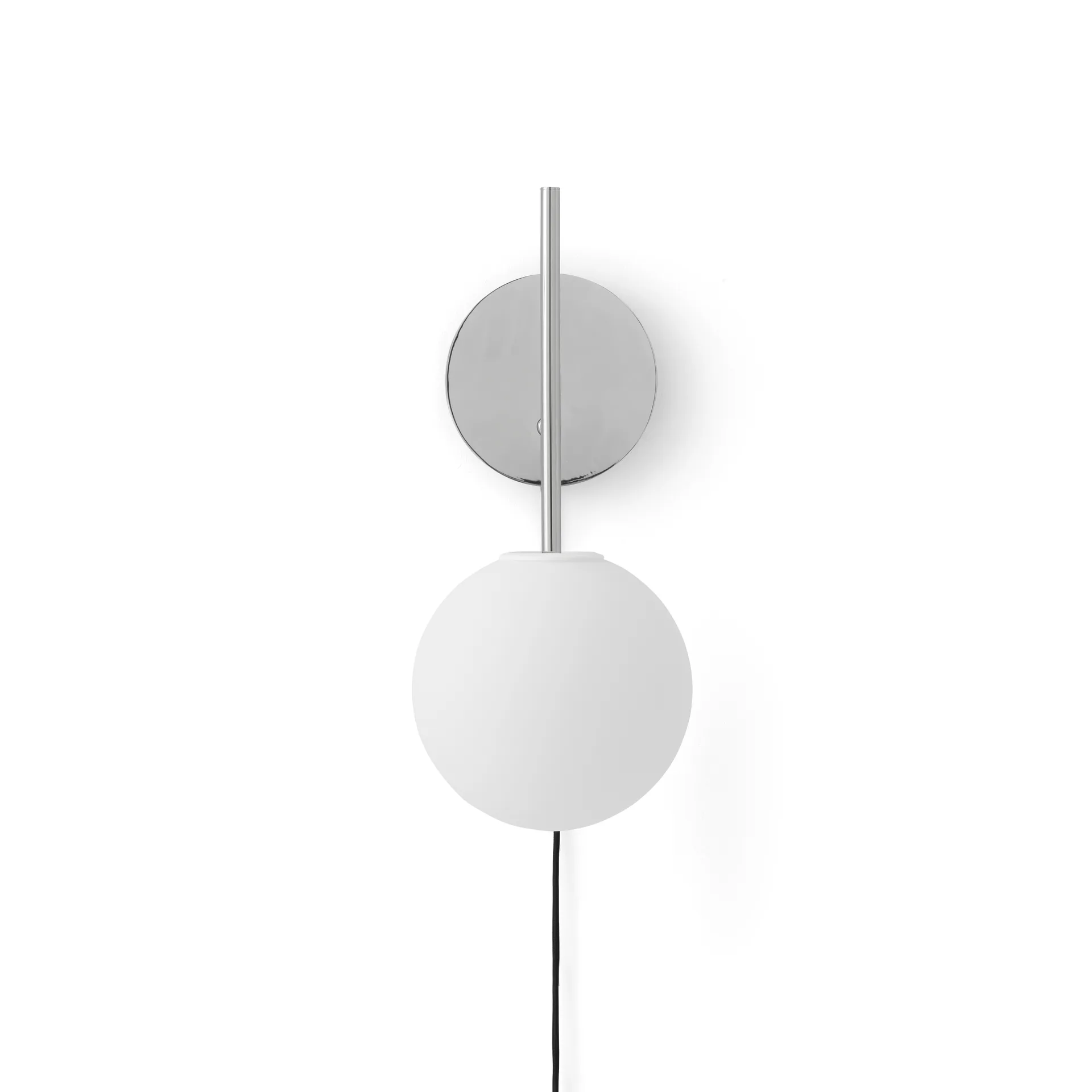 Lampada da parete TR Bulb Suspended, Polished steel Audo Copenhagen