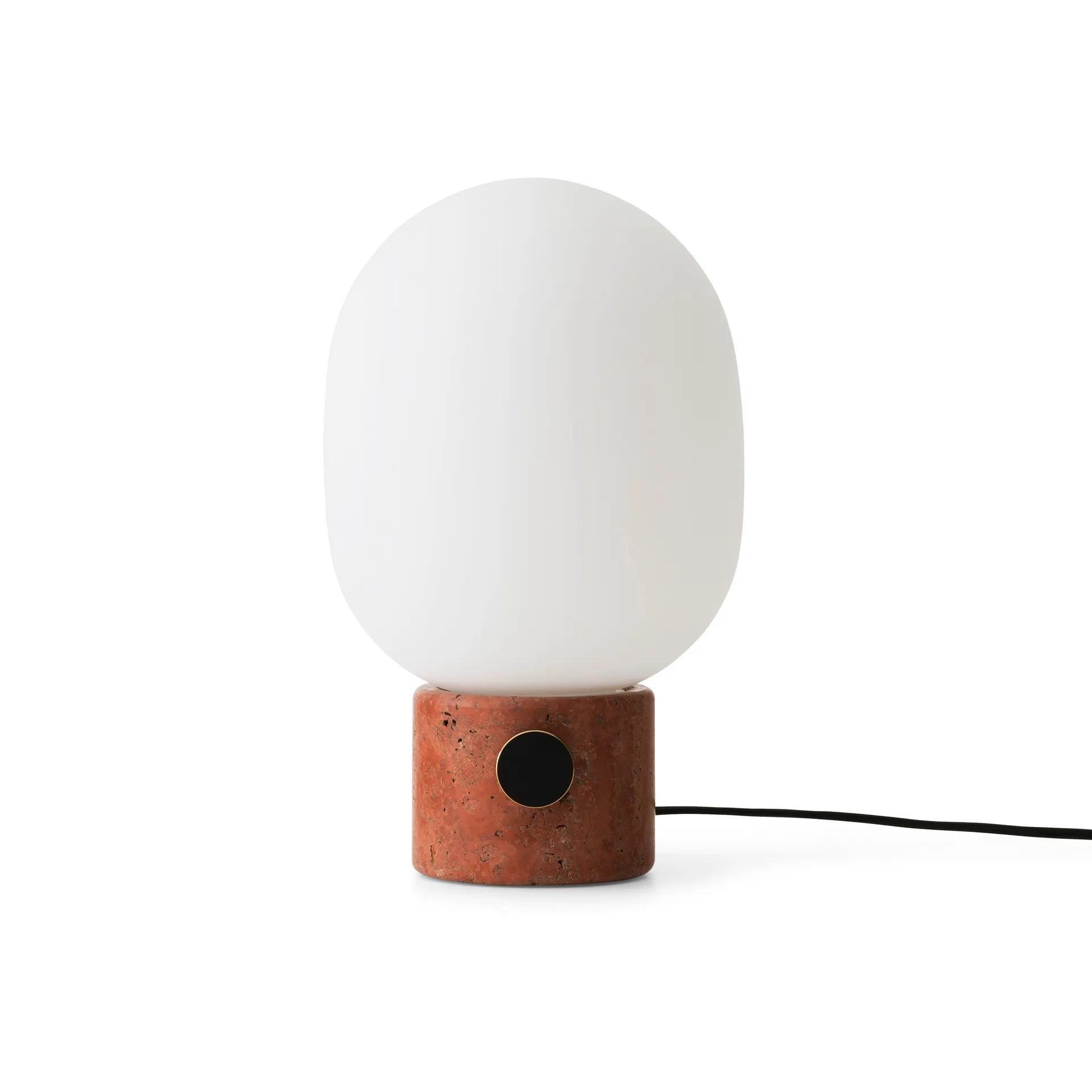 Lampada da tavolo JWDA, Red travertine, Large Audo Copenhagen