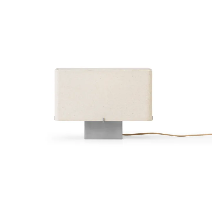 Lampada da tavolo Nonna 24 cm - Alluminio spazzolato-sabbia - Audo Copenhagen