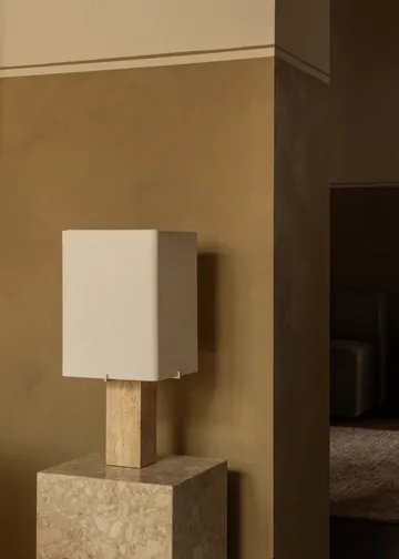 Lampada da tavolo Nonna 49 cm - Travertine-sand - Audo Copenhagen