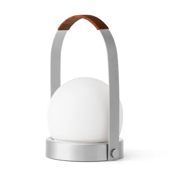 Lampada da tavolo portatile Carrie - Alluminio spazzolato - Audo Copenhagen