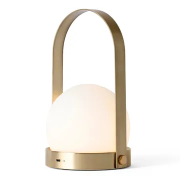 Lampada da tavolo portatile Carrie - ottone spazzolato - Audo Copenhagen