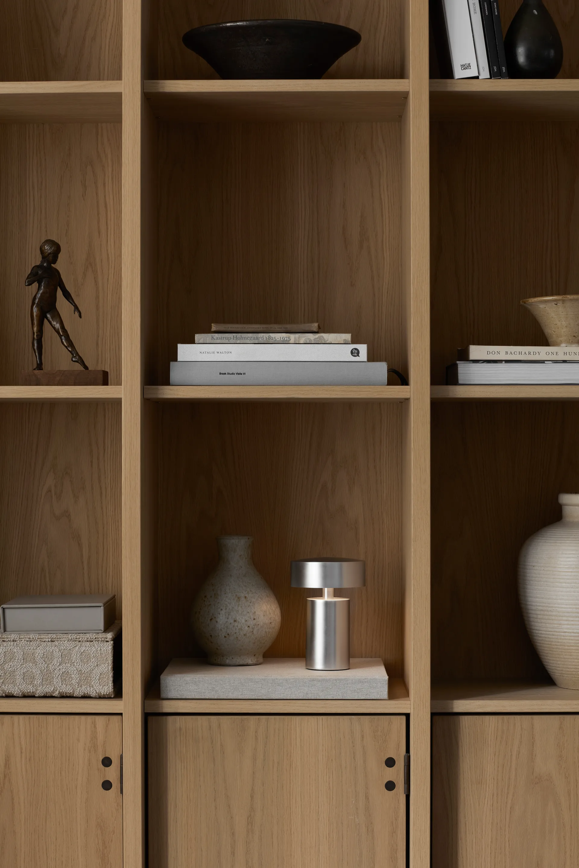 Lampada da tavolo portatile Column, Alluminio Audo Copenhagen