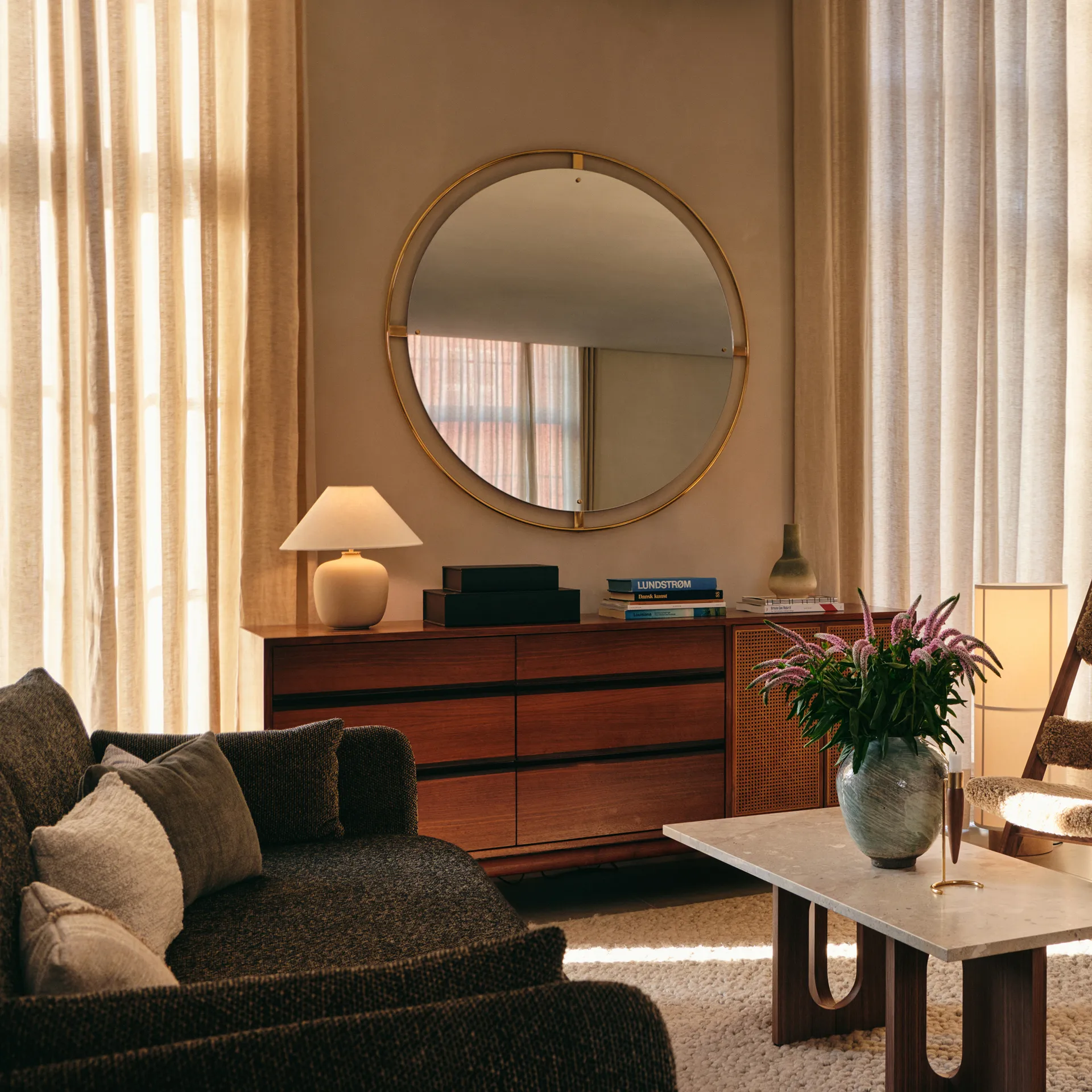 Lampada da tavolo Torso 37 cm, Bianco sporco Audo Copenhagen