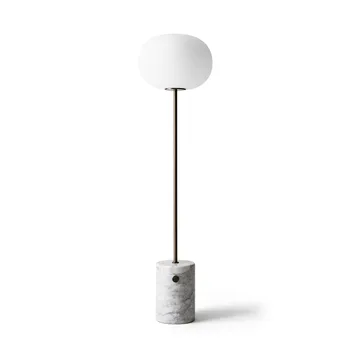 Lampada da terra JWDA - Marmo Carrara-ottone bronzato, 130 cm - Audo Copenhagen