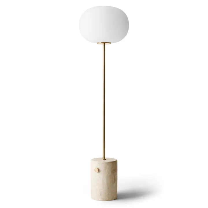 Lampada da terra JWDA - Travertino-ottone, 150 cm - Audo Copenhagen