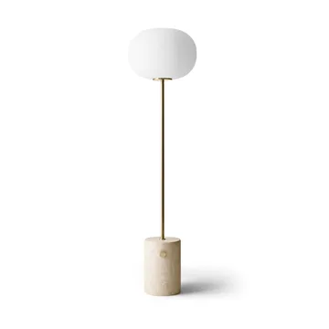 Lampada da terra JWDA - Travertino-ottone spazzolato, 130 cm - Audo Copenhagen
