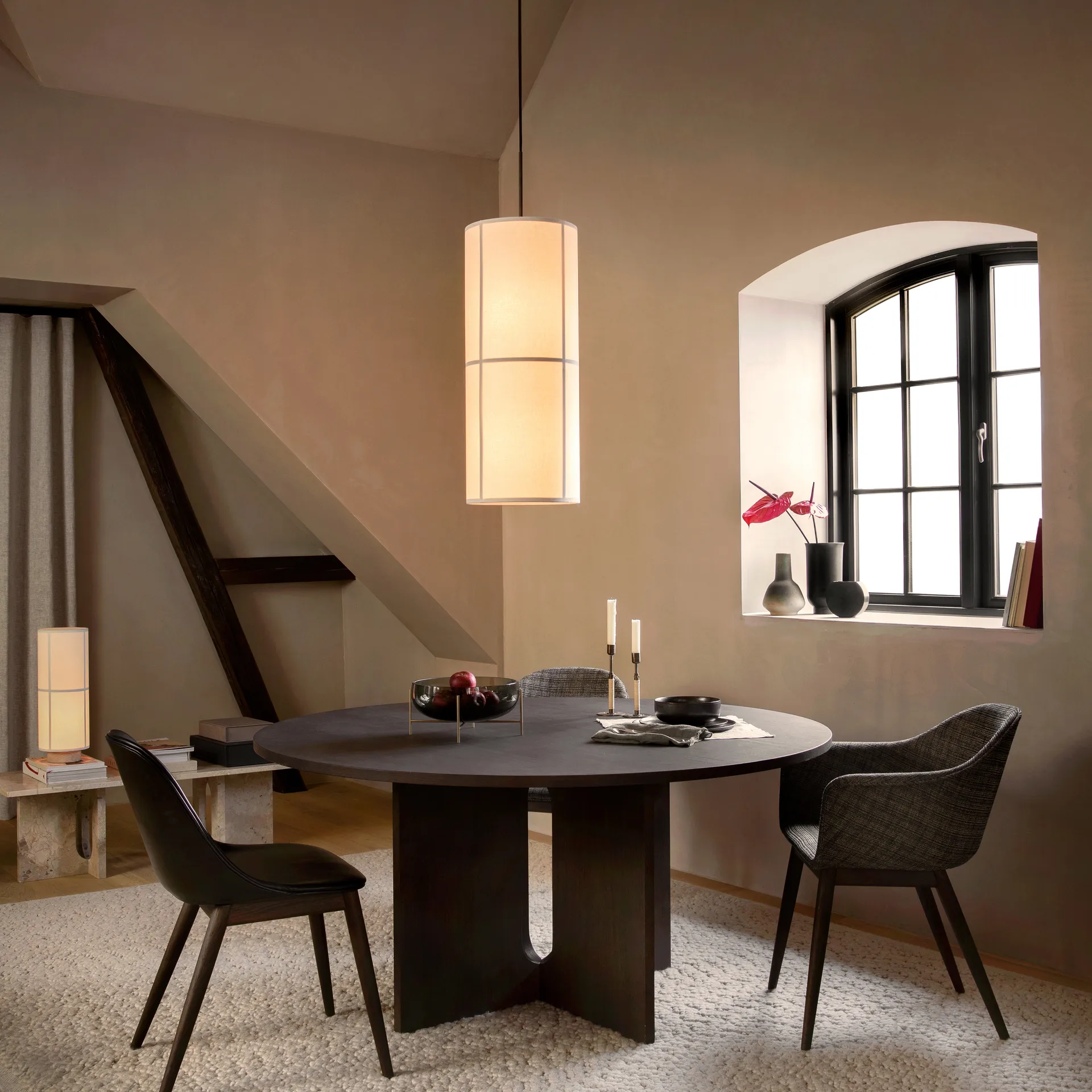 Lampadario Hashira bianco, 75 cm Audo Copenhagen