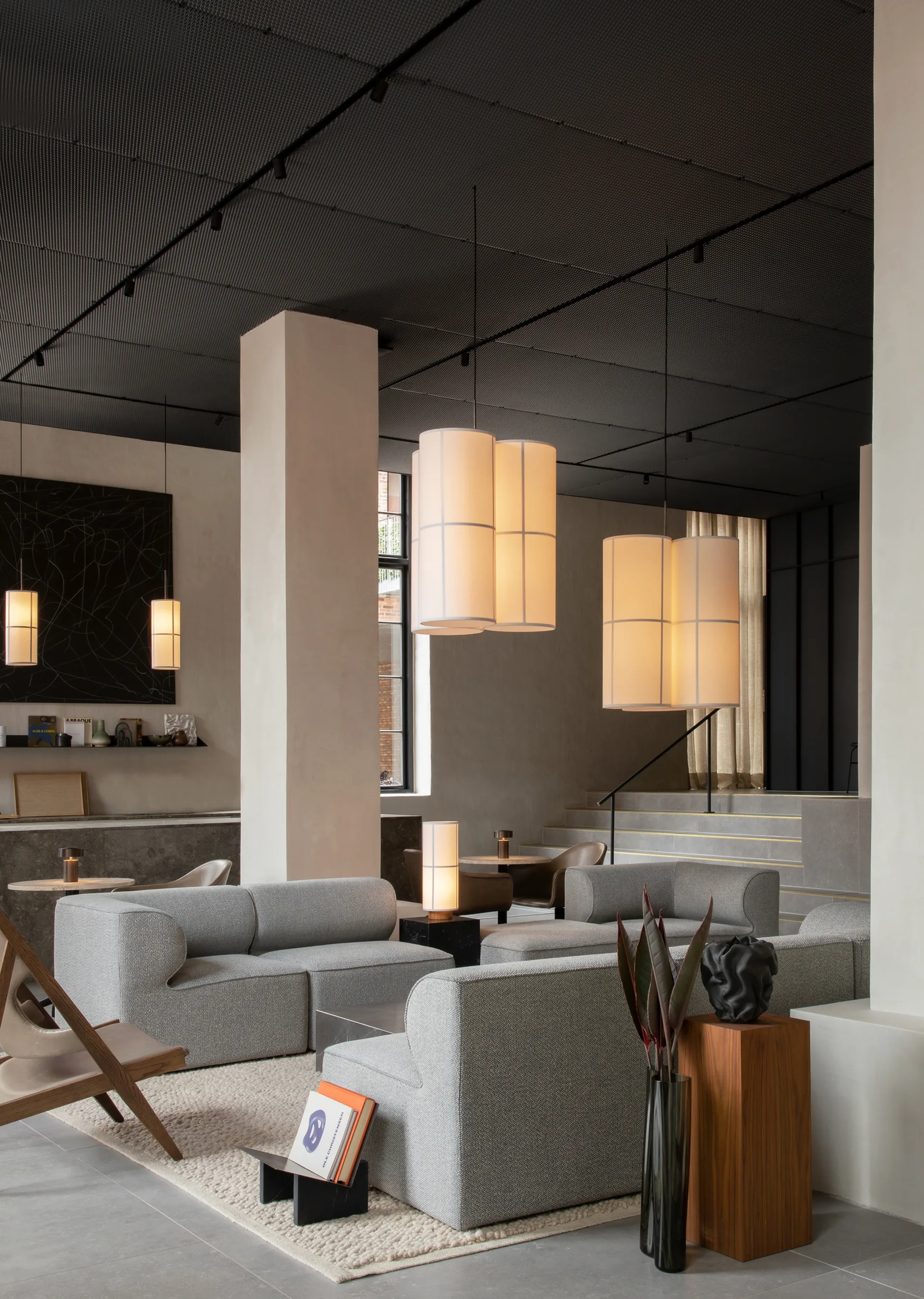 Lampadario Hashira Cluster raw, 75 cm Audo Copenhagen