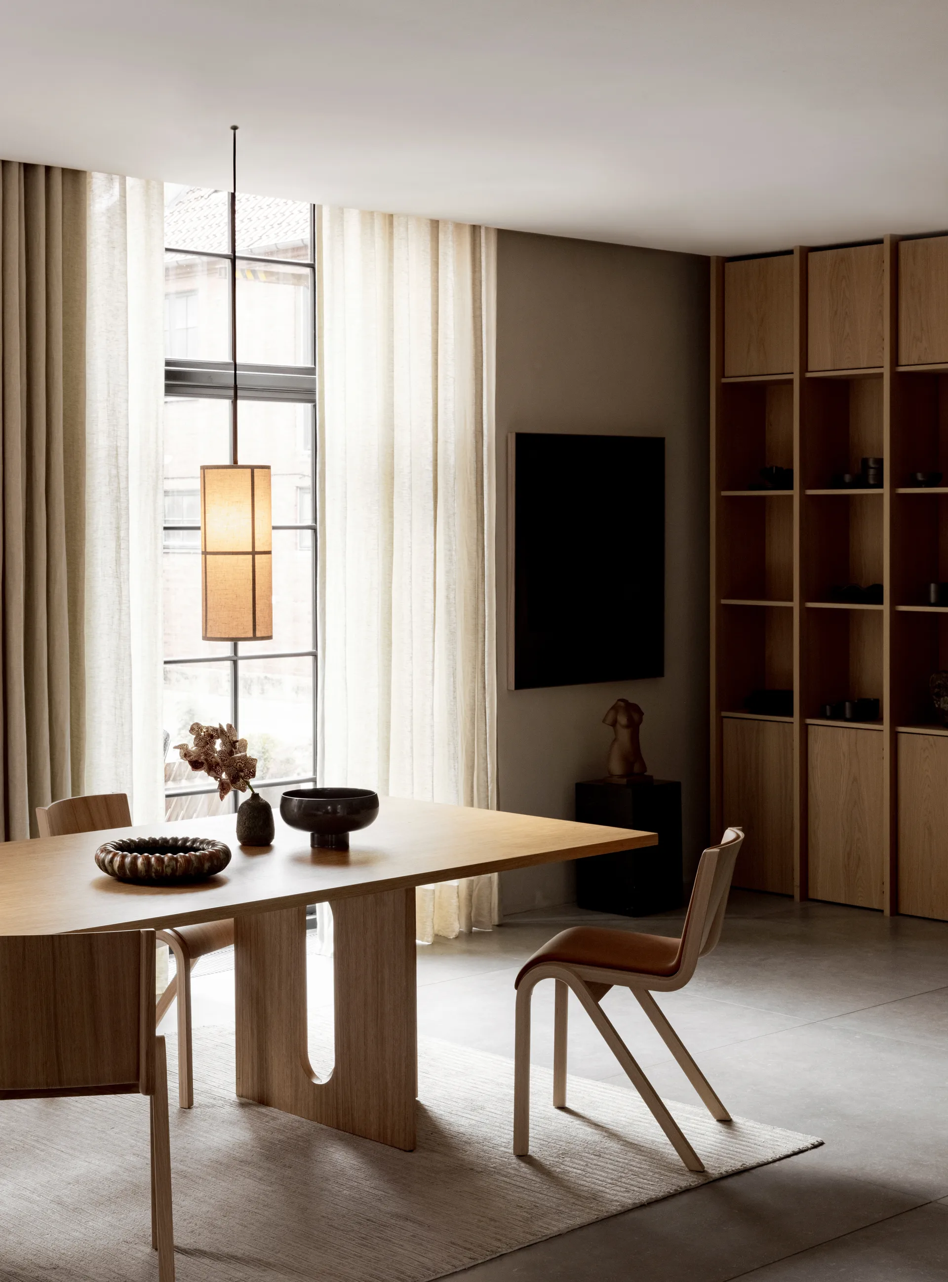 Lampadario Hashira raw, 45 cm Audo Copenhagen