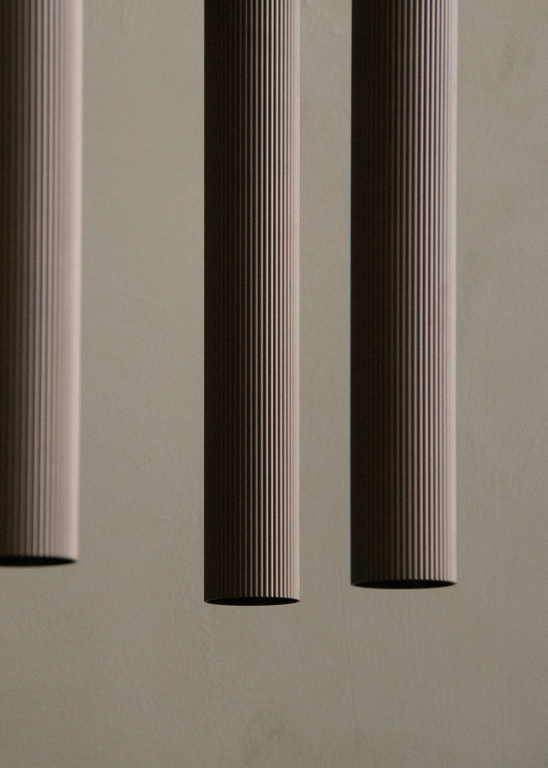 Lampadario Tubulaire 20, Anodized bronzed Audo Copenhagen