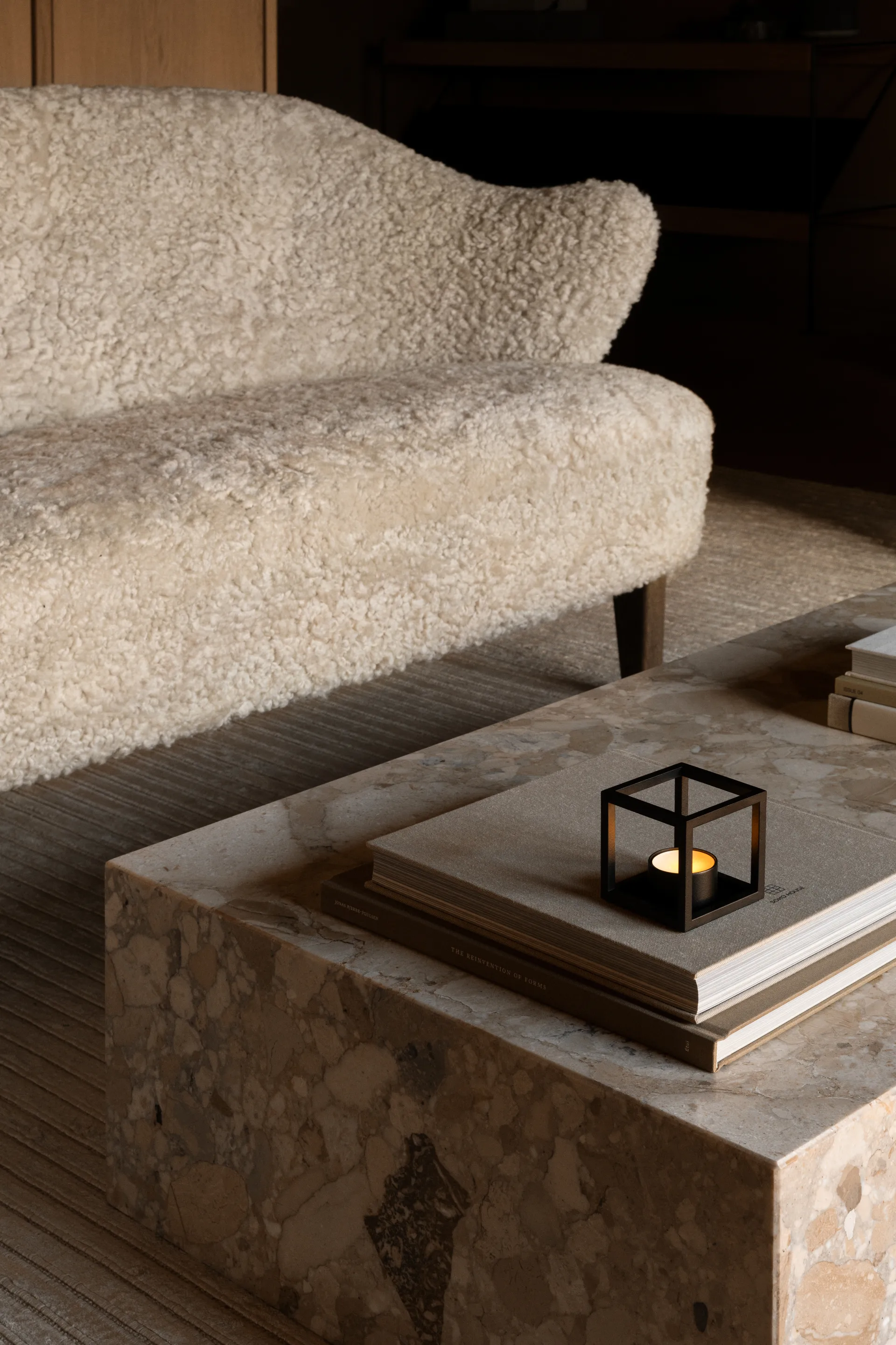 Lanterna Kubus, nero Audo Copenhagen