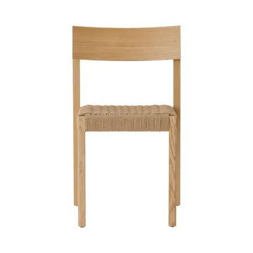 Mauro sedia - Rovere naturale-seduta intrecciata naturale - Audo Copenhagen