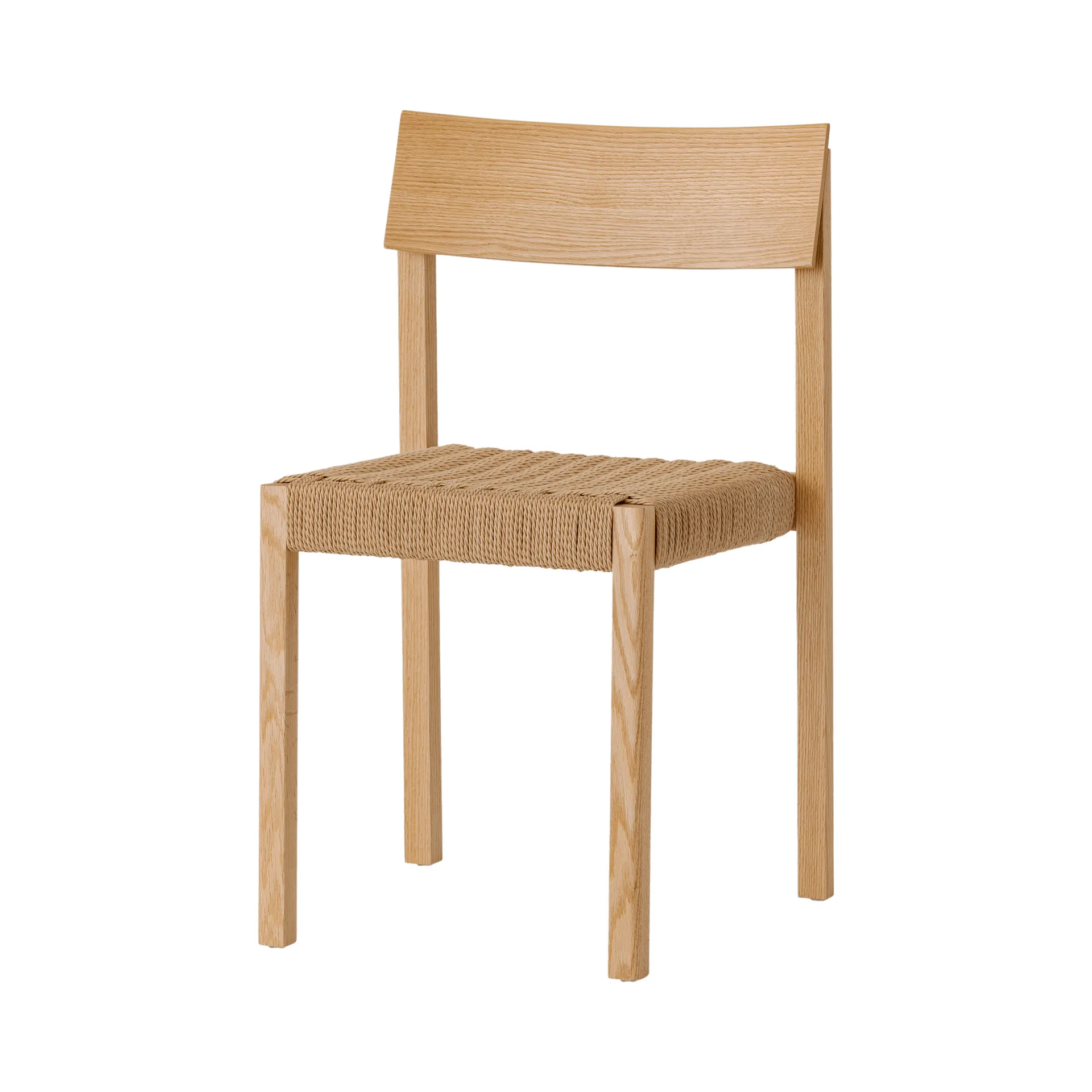 Mauro sedia, Rovere naturale-seduta intrecciata naturale Audo Copenhagen