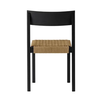 Mauro sedia - Rovere nero-seduta intrecciata naturale - Audo Copenhagen