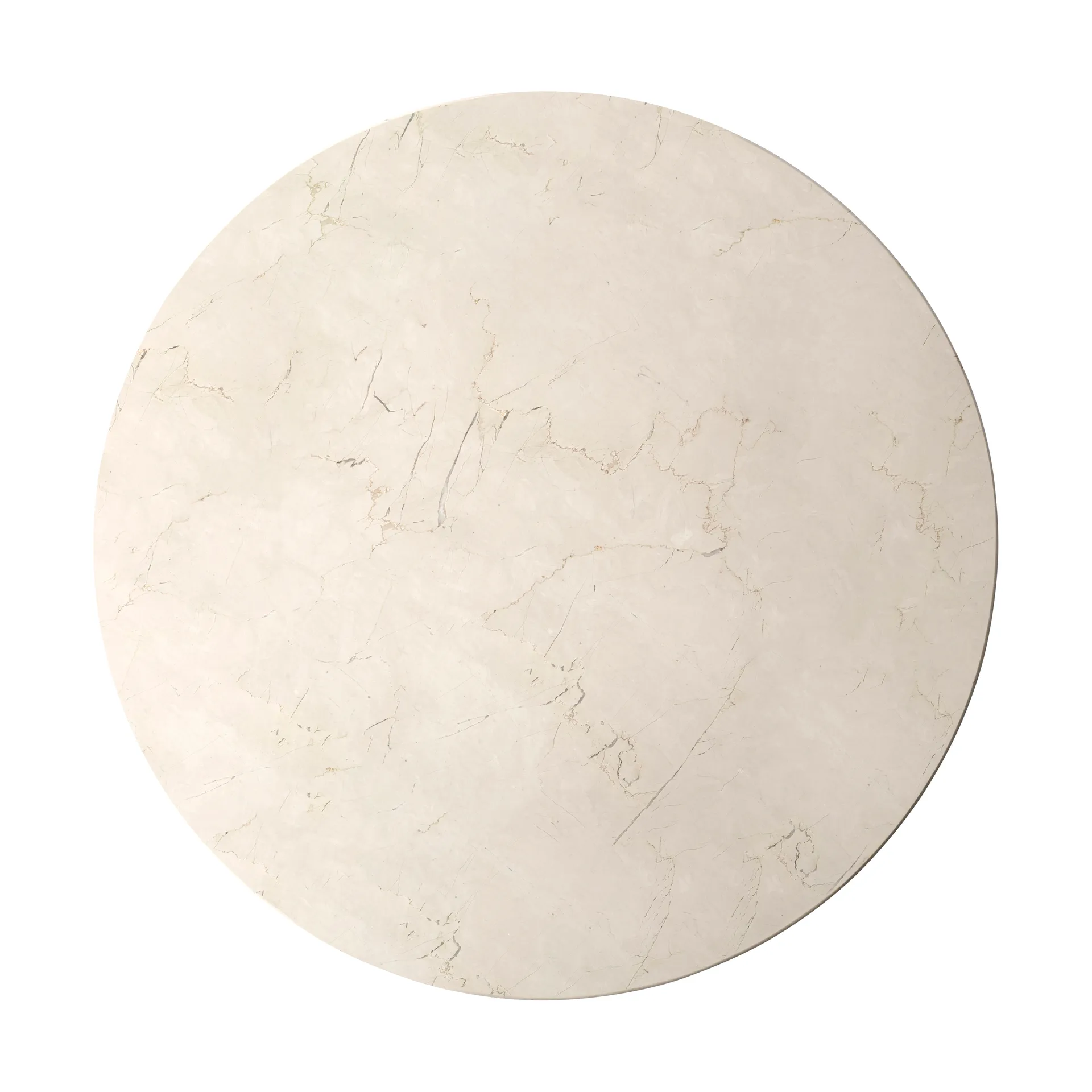 Piano del tavolino Androgyne Ø65 cm, Crystal Rose Audo Copenhagen