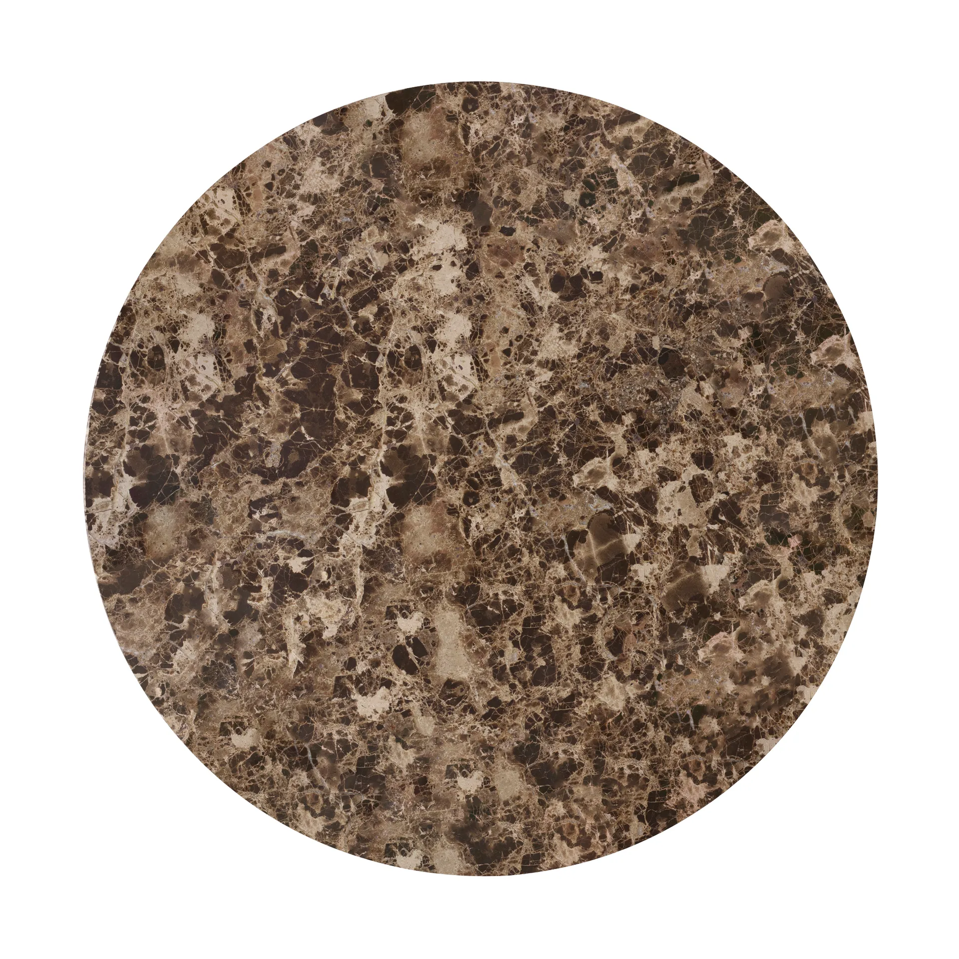 Piano del tavolino Androgyne Ø65 cm, Emparador Audo Copenhagen