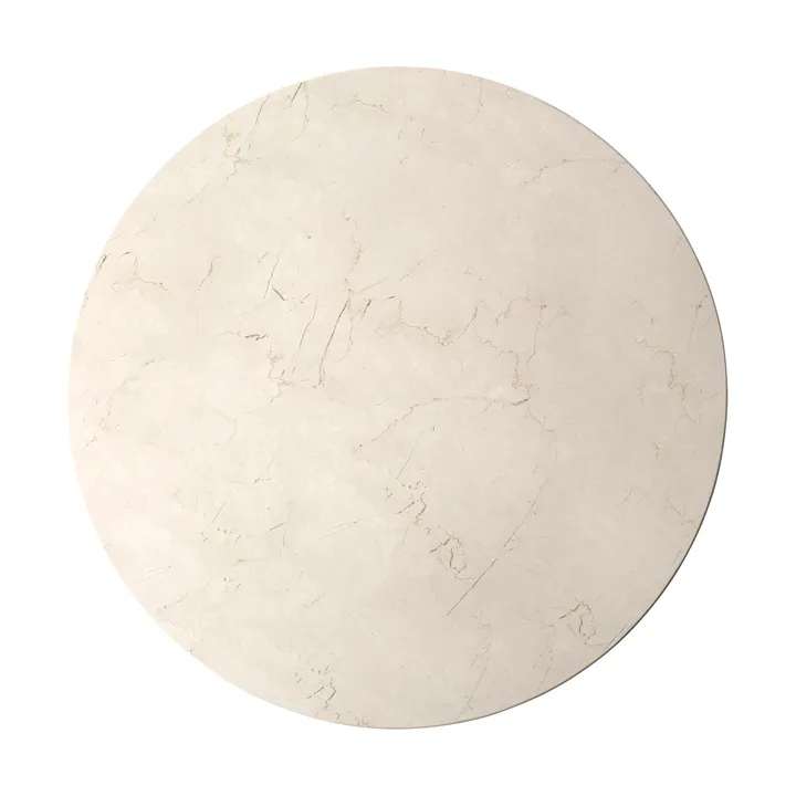 Piano del tavolino laterale Androgyne - Crystal Rose, Ø65 cm - Audo Copenhagen
