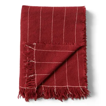 Plaid Battus 130x185 cm - Burnt sienna - Audo Copenhagen