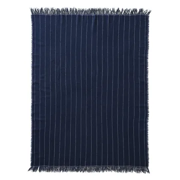 Plaid Battus 130x185 cm - Indigo - Audo Copenhagen