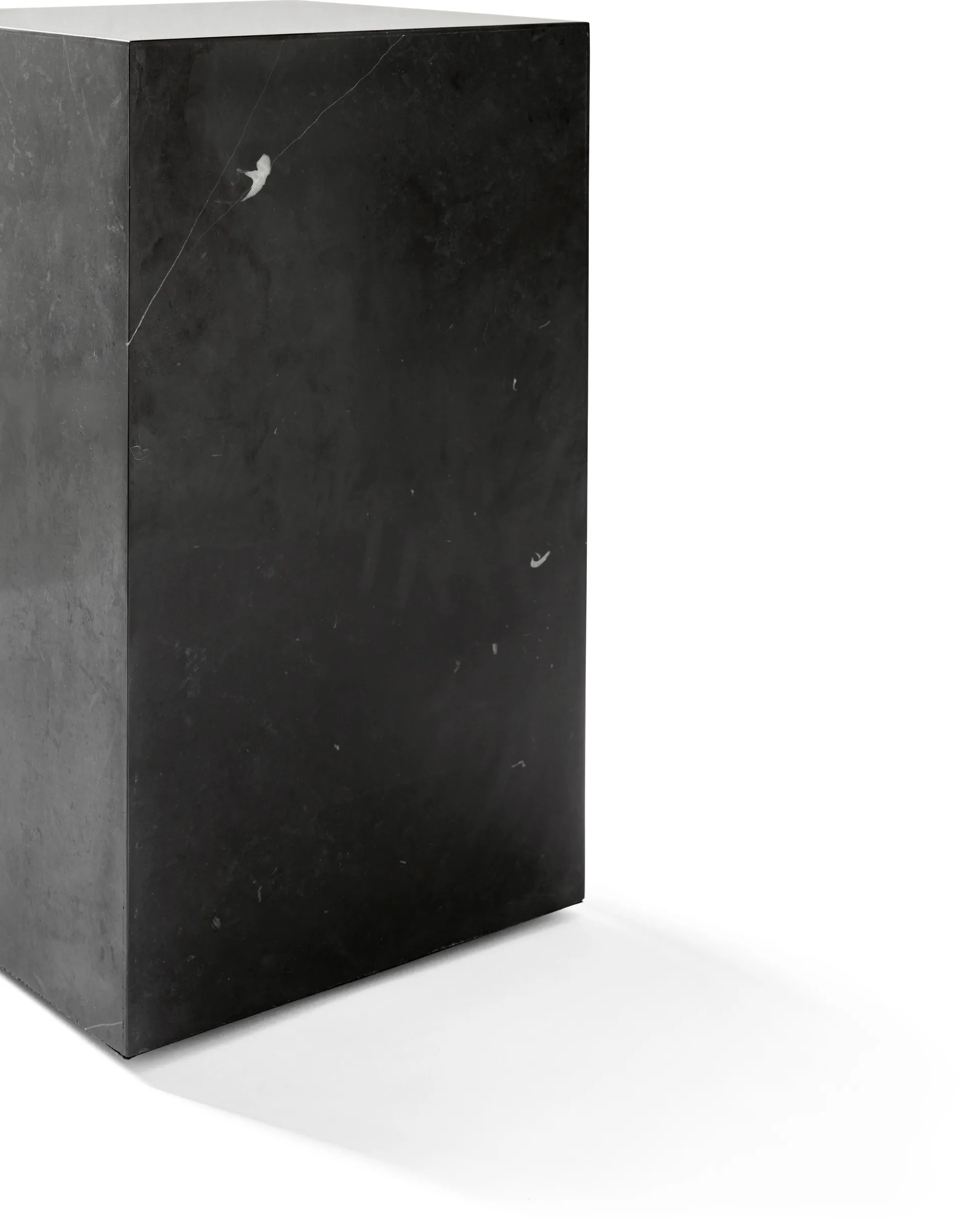 Plinth tall tavolino 30x30x51 cm, Black Audo Copenhagen