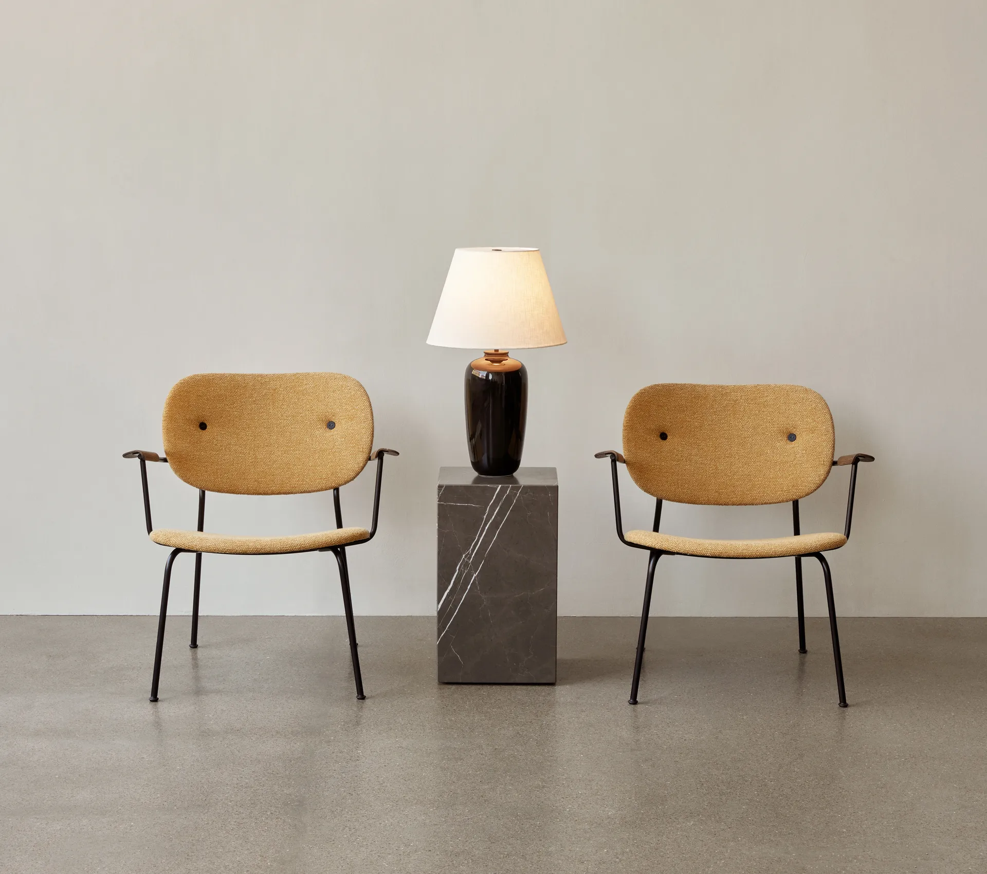 Plinth tall tavolino 30x30x51 cm, Black Audo Copenhagen