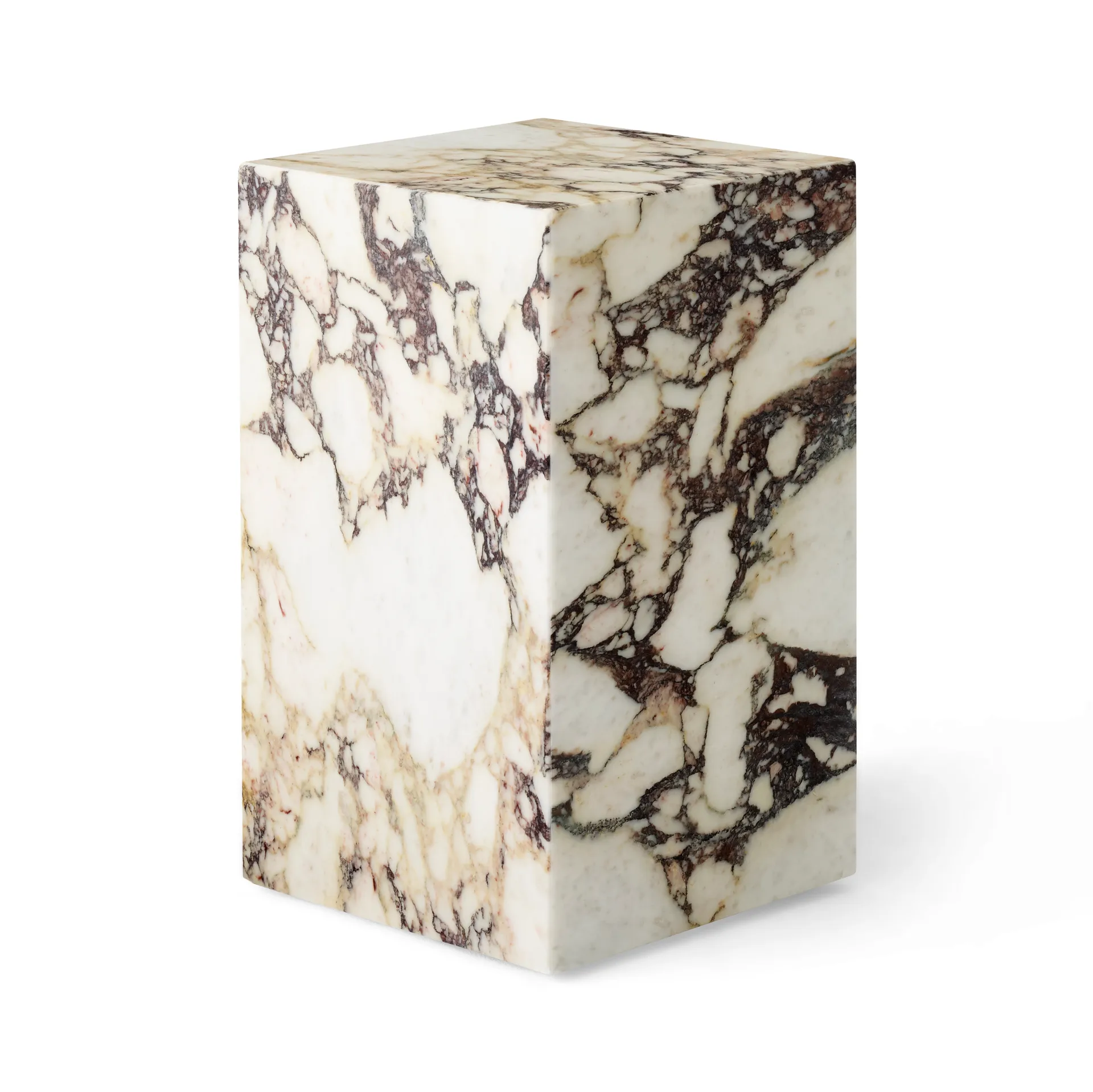Plinth tall tavolino 30x30x51 cm, Multi rose Audo Copenhagen