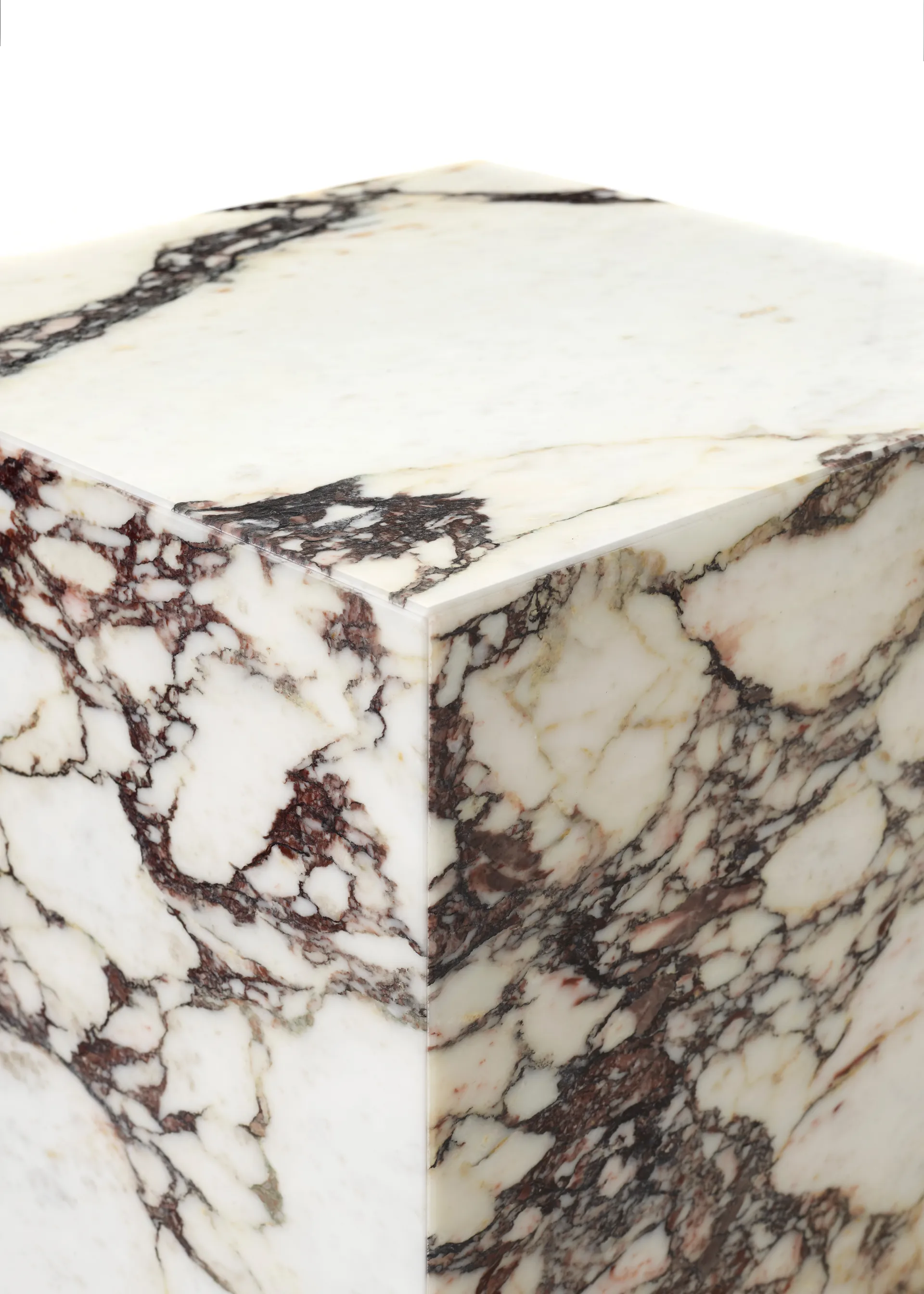 Plinth tall tavolino 30x30x51 cm, Multi rose Audo Copenhagen