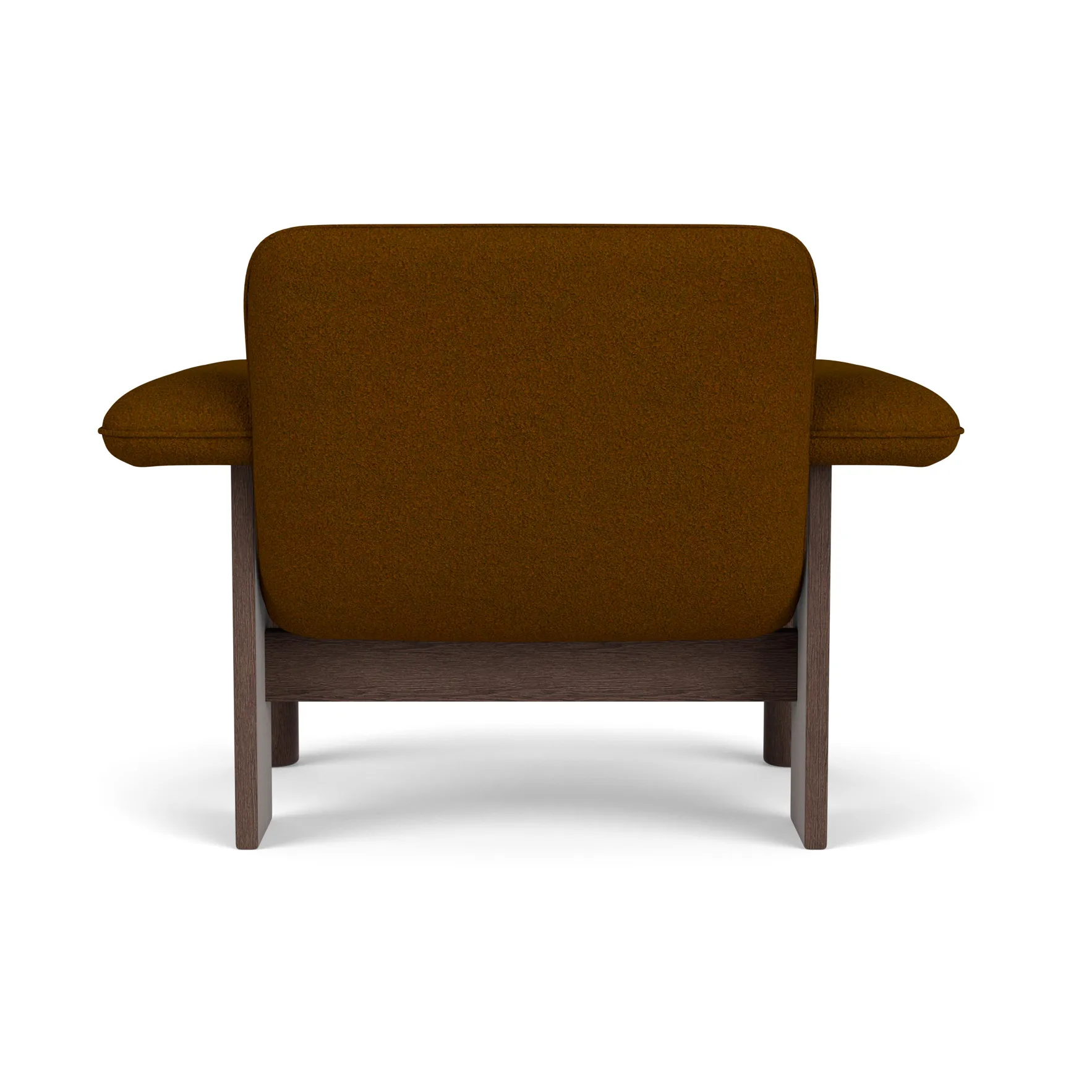 Poltrona Brasilia low back, Dark oak-Baru 0450 Audo Copenhagen